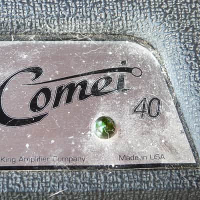 Tone King comet 40 tube amplifier image 3