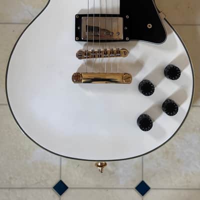 Burny Les Paul Custom P-90 Black Japan | Reverb