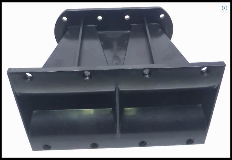 LASE 8" x 4.5" Dual 1" Bolt-On Line Array Compression Horn ( Auto or Pro Audio) image 1