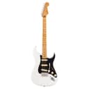 Fender Player II Stratocaster 6-String Right-Handed Electric Guitar with Alder Body and Maple Fingerboard (Polar White)