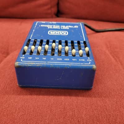 MXR MX-108 Ten Band Graphic Equalizer 1976 - 1984 - Blue | Reverb