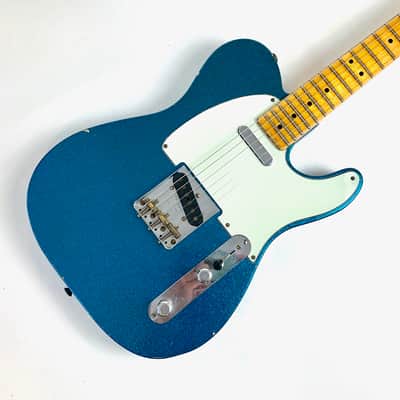 Fender Nocaster 51 Relic Telecaster 20th Anniversary Custom Shop 2015 Blue Sparkle image 3