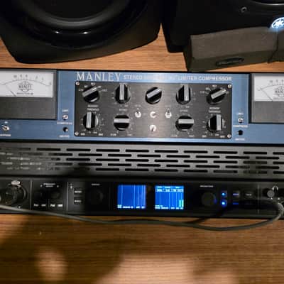 Manley Labs Variable MU Stereo Tube Compressor Limiter with High-Pass Filter 2010s - Purple MASTERING VERSION image 1