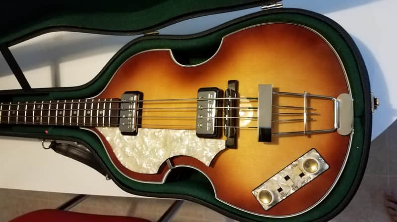 HOFNER V62 Left Handed 2012 Tobacco Sunburst image 1