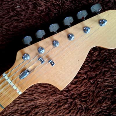 Matsumoku Stratocaster Strat 1970s - Sunburst Made In Japan Almost New Old Stock image 3