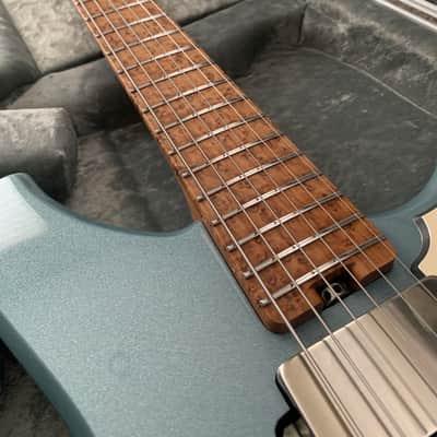 Alpher Instruments Cobia Prime V2 Baritone 2024 - Ice Blue Metallic image 3