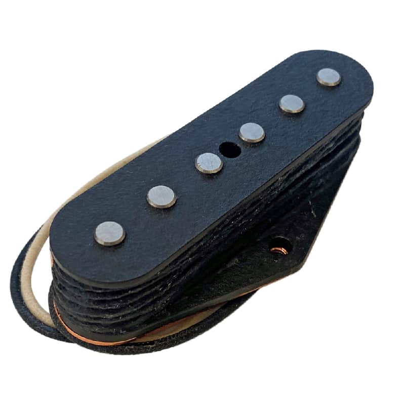 Habanero Pickups by Grover Jackson Tabasco Tele-style Single Coil Pickups - Bridge Black image 1