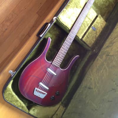 Danelectro Longhorn bass VI 1968 Coral Baritone image 2