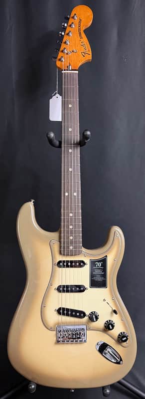 Fender 70th Anniversary Vintera II Stratocaster Electric Guitar Antigua w/ OHSC (616) image 1