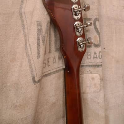 Kay Hollow Body Bass Guitar 1950's Sunburst image 10