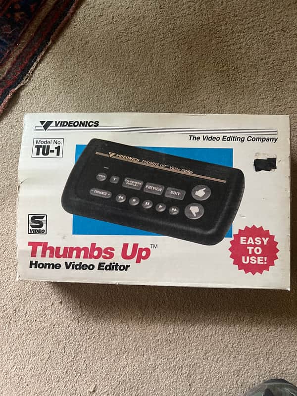 Videonics Thumbs up video editor desktop unit image 1