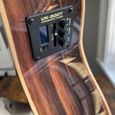 Snail BHC-5BEQ Baritone Ukulele 2025 - Natural Gloss Workshop stock Ref no 140 image 6