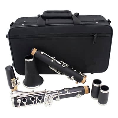 Zweiss, Germany, Boehm System Intermediate Teacher-Approved Bb Clarinet with Silver Hardware. USA TARIFF INCLUDED image 1