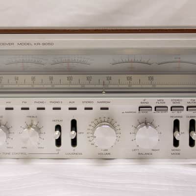 Vintage 1979 Kenwood KR-9050 High Speed DC Stereo Receiver / 200 W Per Channel image 3