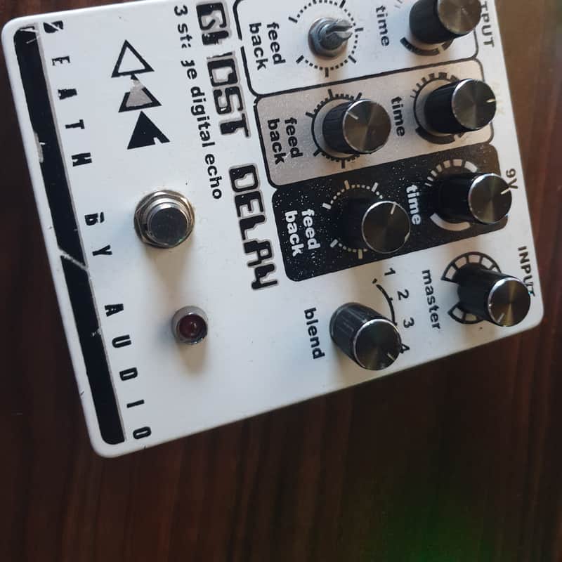 2010s Death By Audio Ghost Delay White