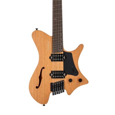 T's Guitars Arc-Singlecut Hollow Quilt Trans Blue Denim Burst 2020