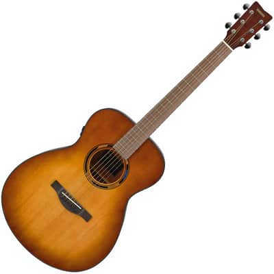 Yamaha TAS1E Concert TransAcoustic Guitar - Sand Burst image 2