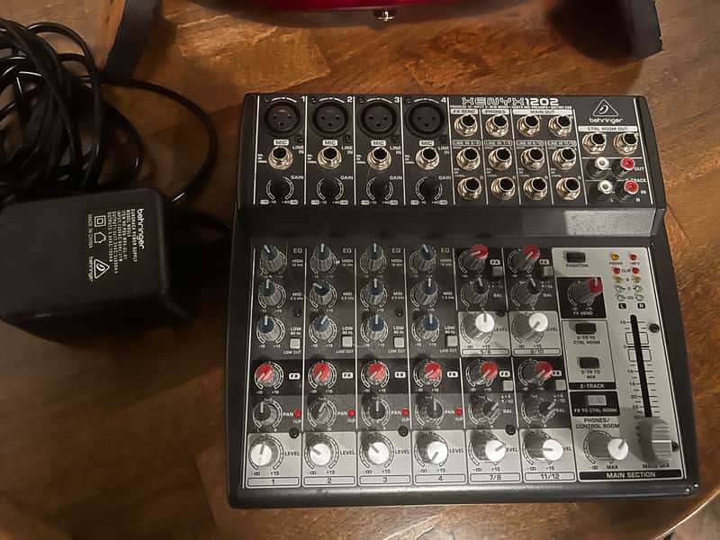 Behringer Xenyx 1202 12-Input Mixer | Reverb