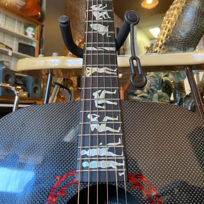Composite Acoustics Crown of Thorns Legacy Artist Series Acoustic with Takamine Case image 13