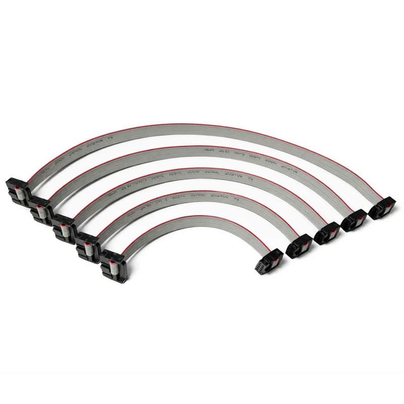 5Pcs set Eurorack Power Ribbon IDC Cable 10-16 Pin 10-30cm Length image 1
