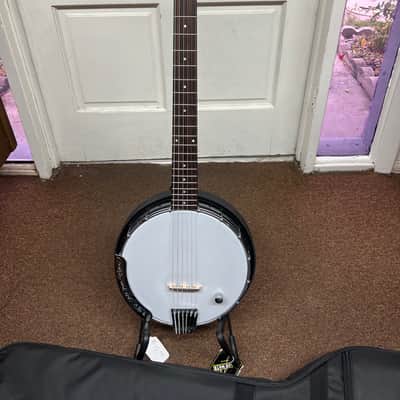 GOLD TONE AC-6+ ELECTRIC 6-string Composite Resonator BANJITAR banjo GUITAR w/ BAG image 2