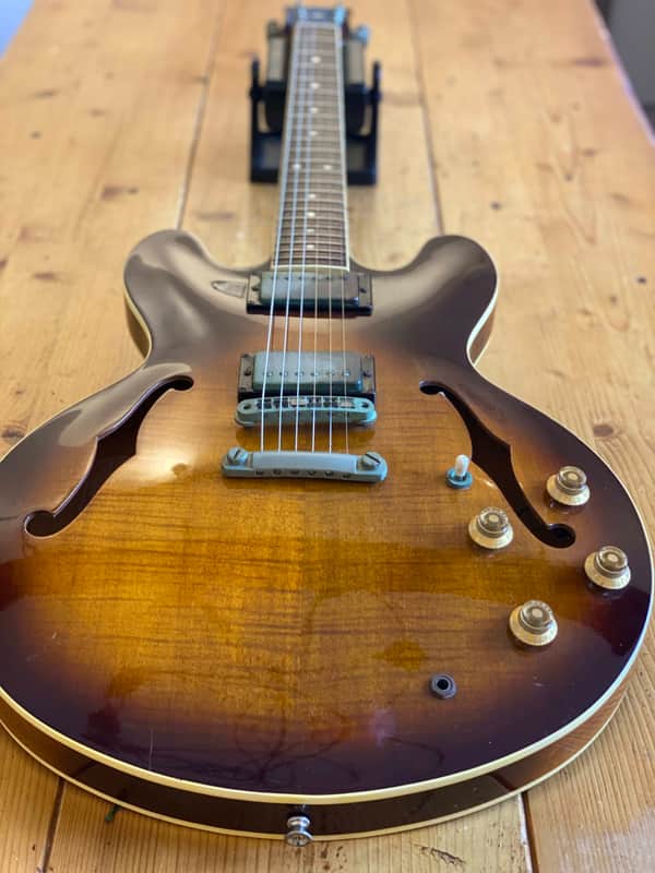 Greco Rare Vintage SA900 Semi-Acoustic 1978 Figured Tobacco