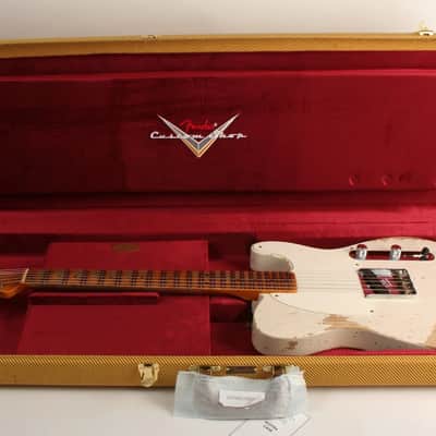 Fender Limited Edition Reverse Esquire Heavy Relic 2024 Aged White Blonde image 11