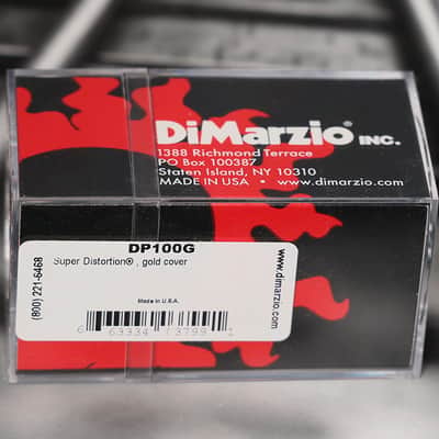DiMarzio DP100G Super Distortion Humbucker - Gold image 2