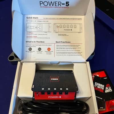 Gator GTR-PWR-5 Power Supply with 5 Isolated Outlets 2010s - Black image 4