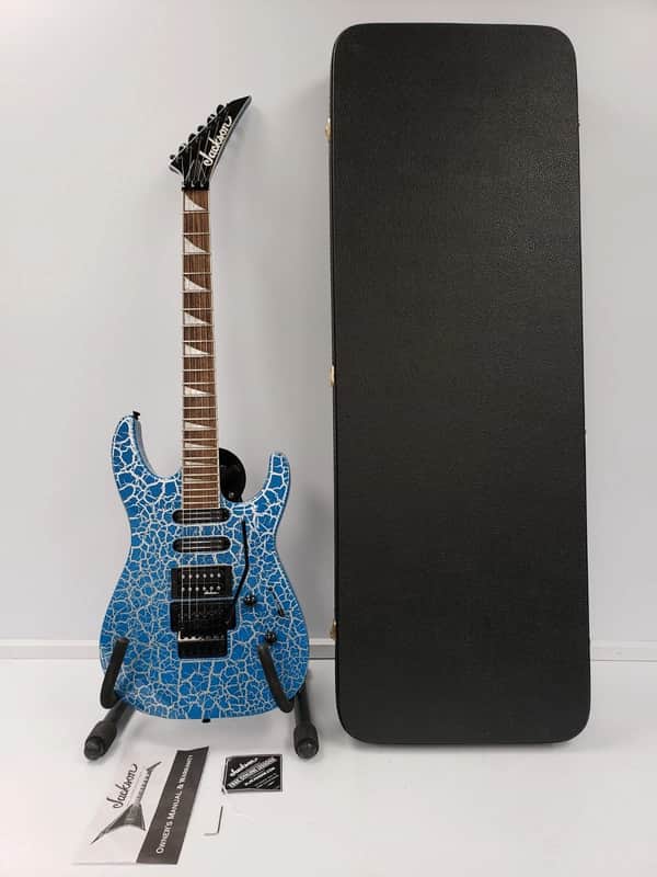 Jackson X Series SL3DX Frost Byte Crackle Electric Guitar image 1