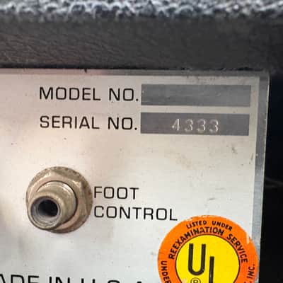 Fender FR-1000 Solid State Reverb Unit 1968 - 1973 - Black / White image 6