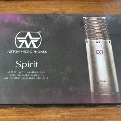 Aston Spirit Large Diaphragm Multipattern Condenser Microphone 2010s - Metal image 1