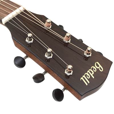 Bedell Bahia Dreadnought Adirondack Spruce-Brazilian Rosewood Natural Finish image 12