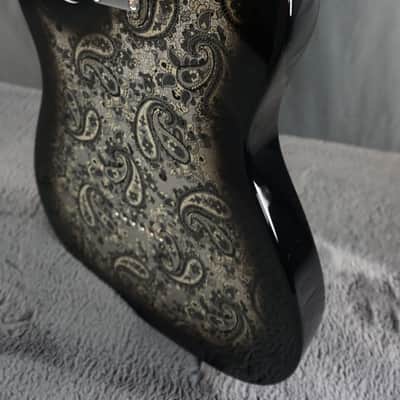 2025 Fender MIJ Black Paisley Telecaster – Maple Neck – Limited Edition image 10