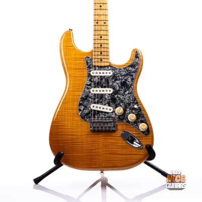 Fender Custom Shop 1954 FMT Stratocaster 1996 - Natural Flame Maple image 1