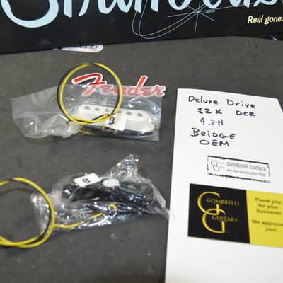 Fender Deluxe Drive High-Output Stratocaster Bridge Pickup in Black or White image 1