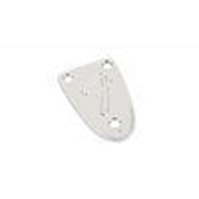 70's Vintage-Style 3-Bolt F Stamped Bass Neck Plate image 1