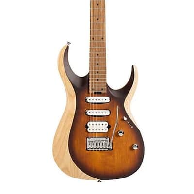 Cort X700OPVB X Series 700 Triality Electric Guitar. Open Pore Vintage Burst image 22