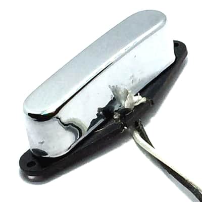 Dragonfire Tele Noiseless Neck Pickup, Single Telecaster Performance, Chrome Covered Neck image 1