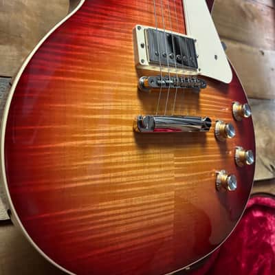 2024 Gibson Wildwood Spec Les Paul 60's Standard Figured Dark Cherry Sunburst w/case image 1