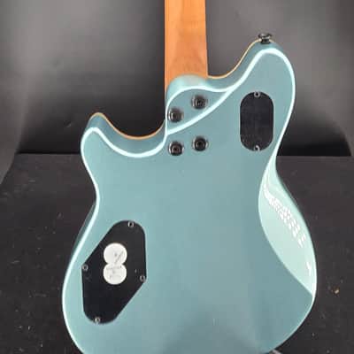 EVH Wolfgang® Standard T.O.M., Baked Maple Fingerboard, Sea Foam Pearl Metallic image 7