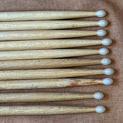 Pro-Mark 5 Pairs Millennium II 727 New Generation White Oak Nylon Tip Sticks image 4