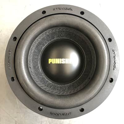Rockville Punisher 8D1 8" 3000w Peak/750w RMS Competition Car Audio Subwoofer image 5