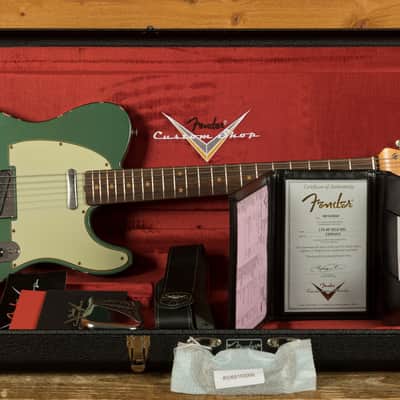 Fender Custom Shop Limited 60 Tele - Relic Aged Sherwood Green Metallic image 11