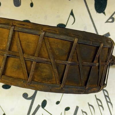 Handmade Nepalese Dhyangro Shamanic 14" Double-Headed Drum image 10