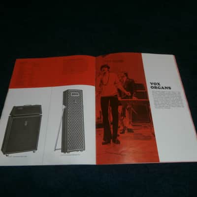 Vintage 1969 Vox Catalog! Voxtron Guitars, Acoustic, Amps, Organ! image 6