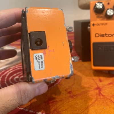 TWO Boss DS-1 Distortion pedals MIJ 1980s vintage black label PAIR image 9