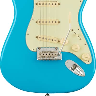 Fender American Professional Stratocaster II Miami Blue Maple Fretboard image 1