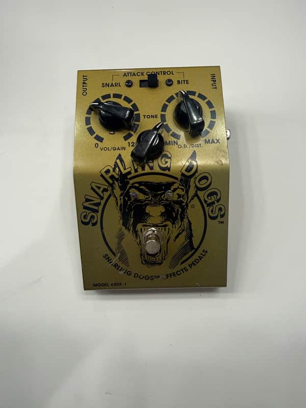 Snarling Dogs SDP-1 Tweed E. Dog Tube Overdrive Guitar Effect Pedal image 1