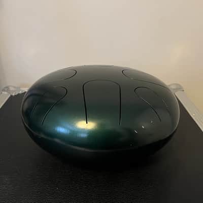Pearl PMTD8AM/689 10" 8 Note Tongue Drum - A Minor 2010s - Green Burst image 3